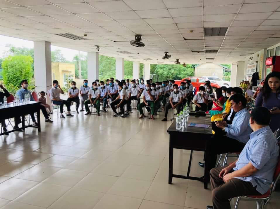 Văn phòng Tập đoàn An Dương tại Tà Rụt van phong xkld quang tri tai Ta Rut